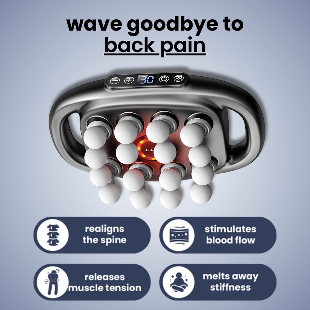 16-Head Deep Tissue Massage Gun for Muscle Recovery”