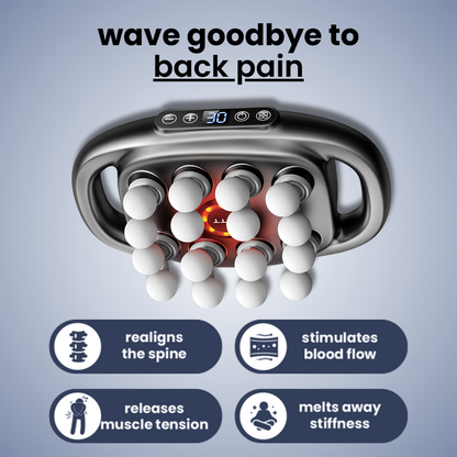 16-Head Deep Tissue Massage Gun for Muscle Recovery”