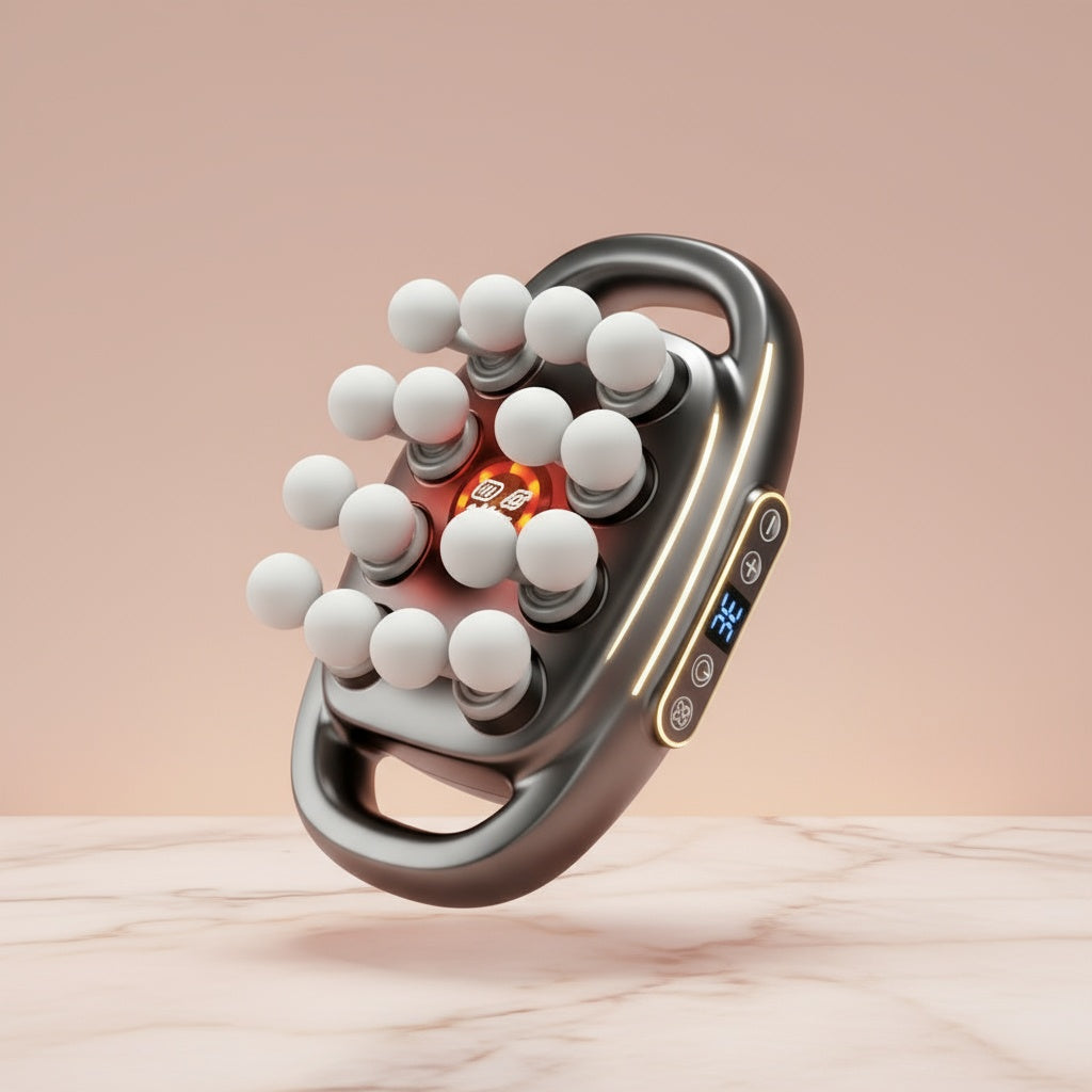 16-Head Deep Tissue Massage Gun for Muscle Recovery”