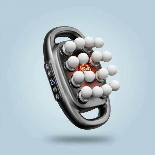 16-Head Deep Tissue Massage Gun for Muscle Recovery”