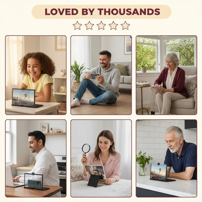 3D MOBILE PHONE SCREEN MAGNIFIER