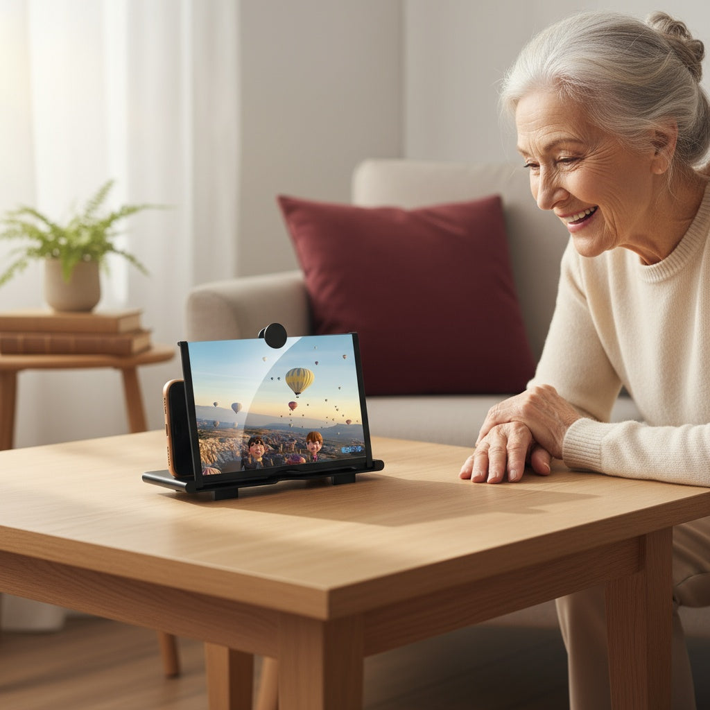 3D MOBILE PHONE SCREEN MAGNIFIER